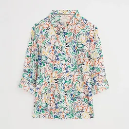 Seasalt Larissa Shirt Painters Garden Chalk