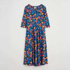 Seasalt Veronica Dress Zennor Blooms Maritime Mix