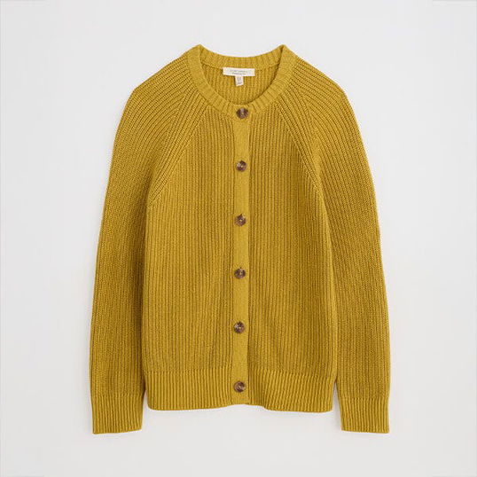 Seasalt Potters Meadow Cardigan Chamomile