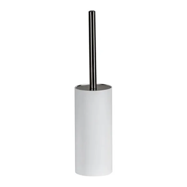Showerdrape Alto White Toilet Brush & Holder