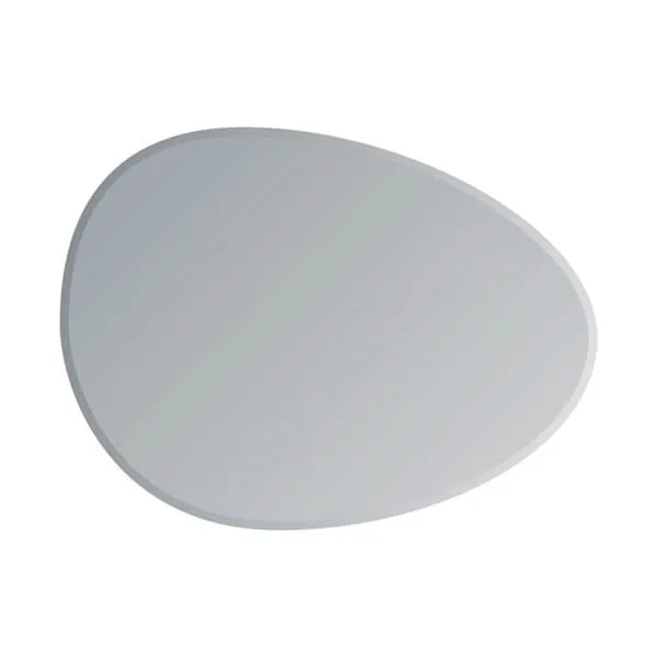 Showerdrape Angel Small Pebble Shaped 60 x 45cm Wall Mirror