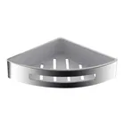 Showerdrape Bagno Chrome Wall Mounted Corner Basket