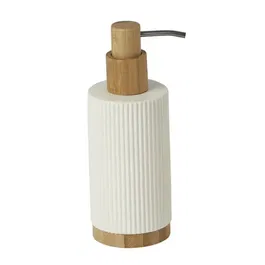 Showerdrape Bondi Cream Ceramic Liquid Soap Dispenser