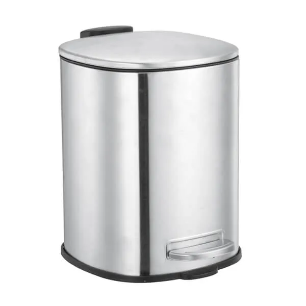Showerdrape Capri Satin 3L Bathroom Pedal Bin
