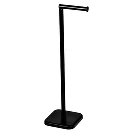 Showerdrape Capri Black Swivel Toilet Roll Holder & Spare Holder