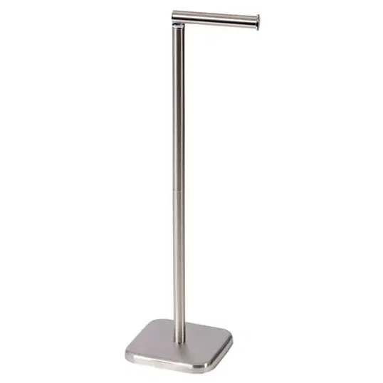 Showerdrape Capri Stainless Steel Swivel Toilet Roll Holder & Spare Holder
