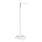 Showerdrape Capri White Swivel Toilet Roll Holder & Spare Holder