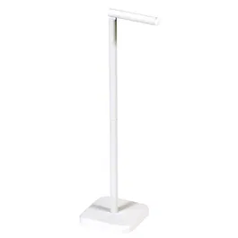 Showerdrape Capri White Swivel Toilet Roll Holder & Spare Holder