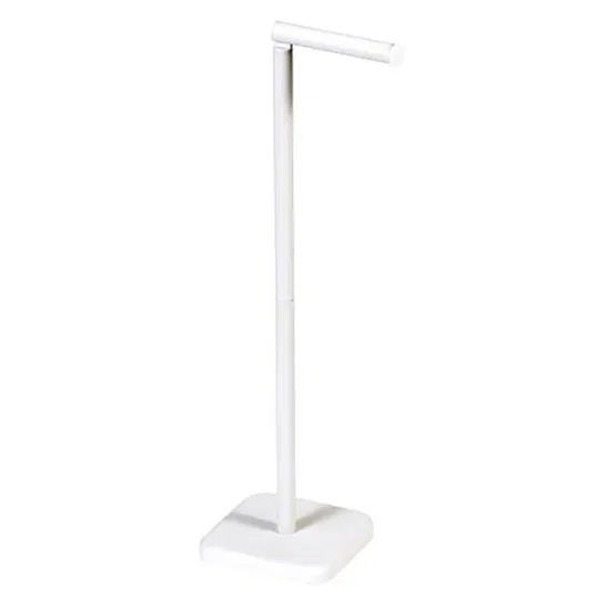 Showerdrape Capri White Swivel Toilet Roll Holder & Spare Holder