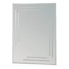 Showerdrape Chelsea Rectangular Wall Mounted 60 x 45cm Bathroom Mirror