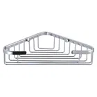 Showerdrape Clasico Wall Mounted Stainless Steel Large Corner Basket