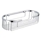 Showerdrape Clasico Wall Mounted Stainless Steel Oval Basket