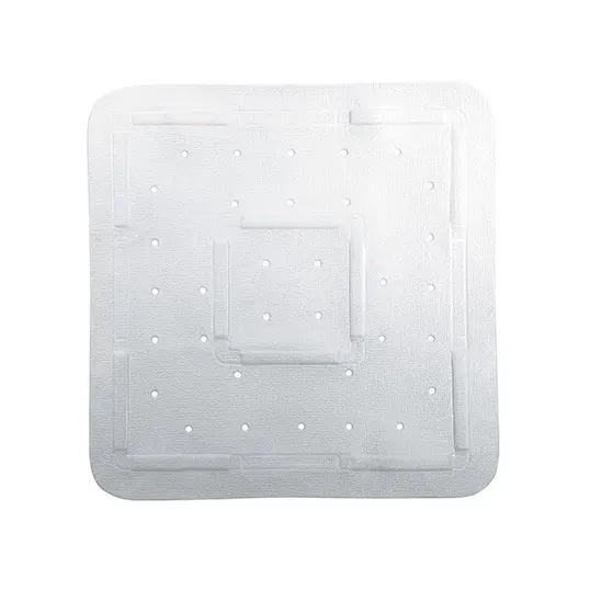 Showerdrape Comfy White Anti-Slip 55 x 55cm Shower Mat