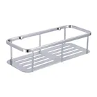 Showerdrape Contempo Wall Mounted Stainless Steel Bottle Basket