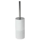 Showerdrape Chantilly White Toilet Brush & Holder