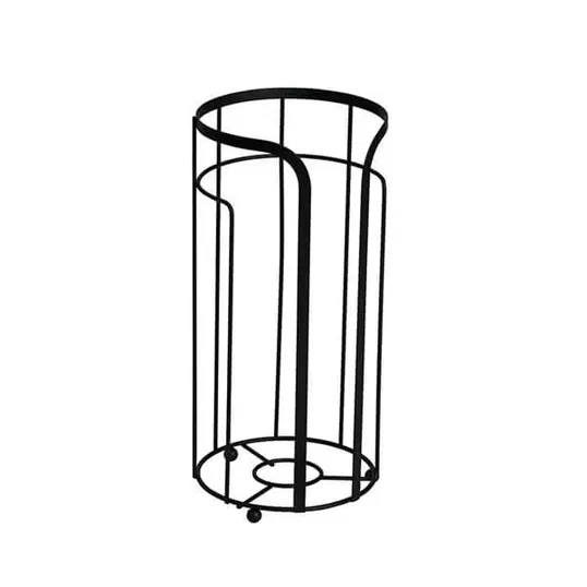 Showerdrape Dante Black Spare Toilet Roll Holder