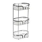 Showerdrape Dante Chrome Floor Caddy