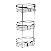 Showerdrape Dante Chrome Floor Caddy