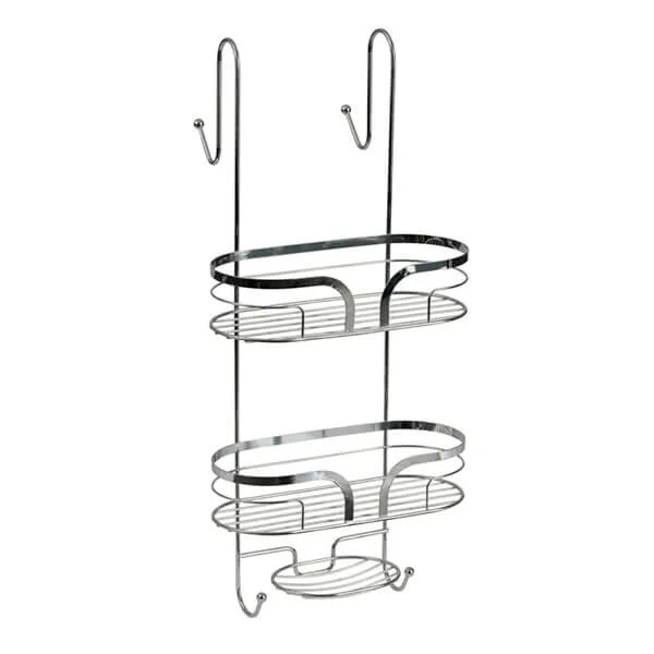Showerdrape Dante Chrome Hanging Shower Caddy