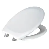 Showerdrape Duo White Quick Release Soft-Close Toilet Seat