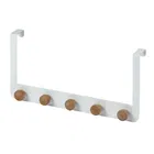 Showerdrape Gallery White Over Door Bathroom Hanger
