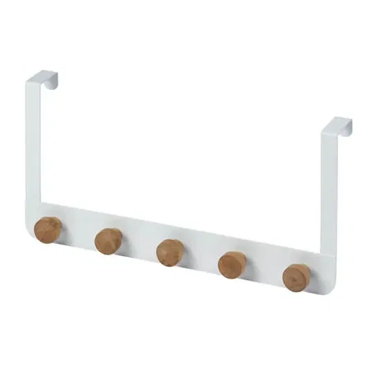 Showerdrape Gallery White Over Door Bathroom Hanger
