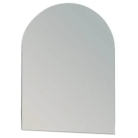 Showerdrape Hampton Large Arched Wall Mounted 70 x 50cm Bathroom Mirror