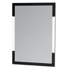 Showerdrape Hampstead Rectangular Wall Black Framed 70 x 50cm Bathroom Mirror