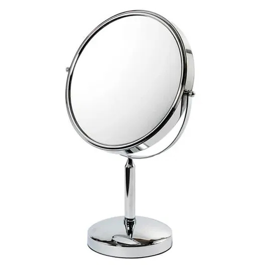 Showerdrape Helios 3x Magnifying Chrome Makeup Vanity Mirror