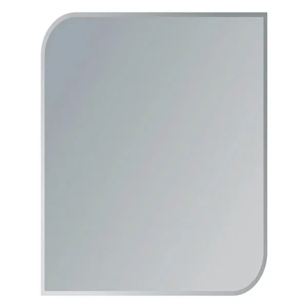 Showerdrape Islington Large Rectangular Wall Mounted 70 x 50cm Bathroom Mirror