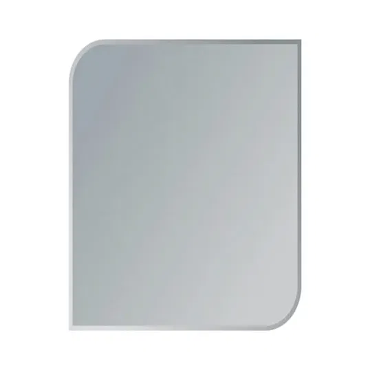 Showerdrape Islington Small Rectangular Wall Mounted 60 x 45cm Bathroom Mirror