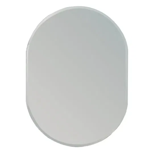 Showerdrape Lincoln Large Oval Wall Mounted 70 x 50cm Bathroom Mirror