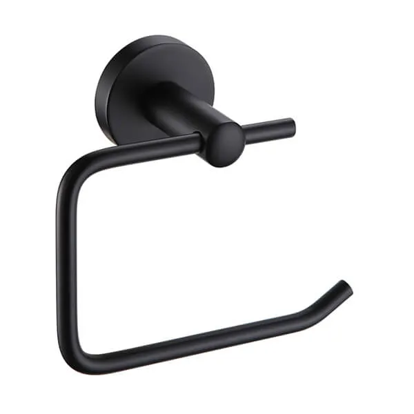 Showerdrape Modernity Black Stainless Steel Wall Mounted Toilet Roll Holder