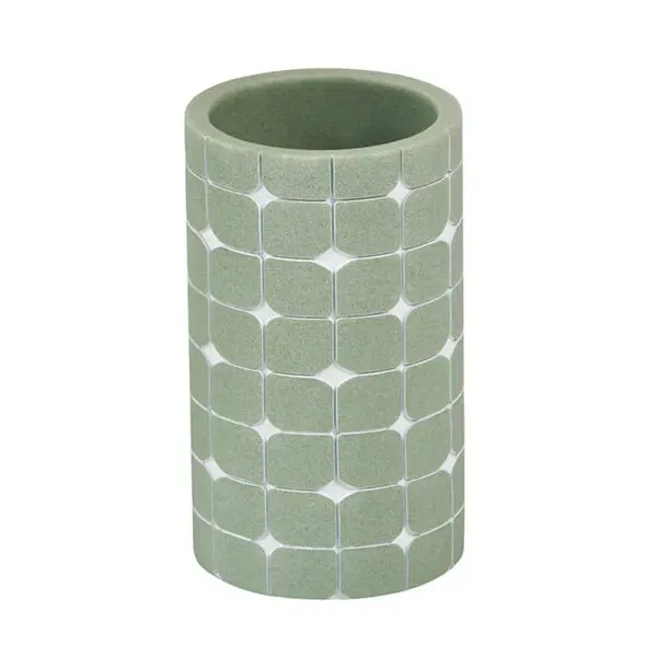 Showerdrape Mosaica Pistachio Tumbler