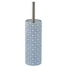 Showerdrape Mosaica Sky Blue Toilet Brush & Holder