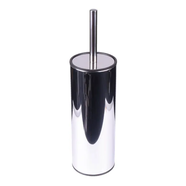 Showerdrape Nexus Stainless Steel Mirror Chrome Toilet Brush & Holder