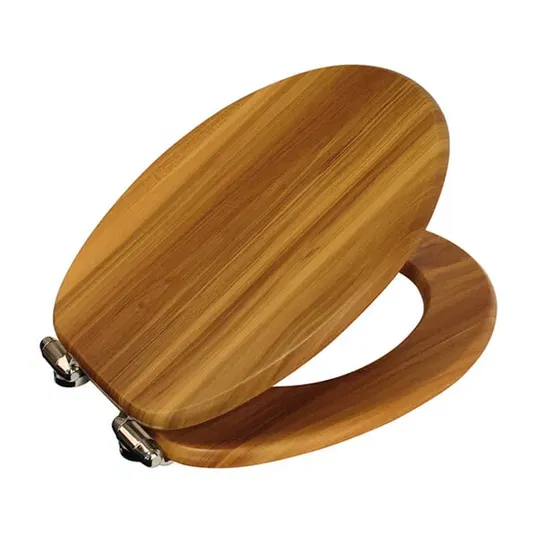 Showerdrape Norfolk Soft-Close Antique Pine Toilet Seat