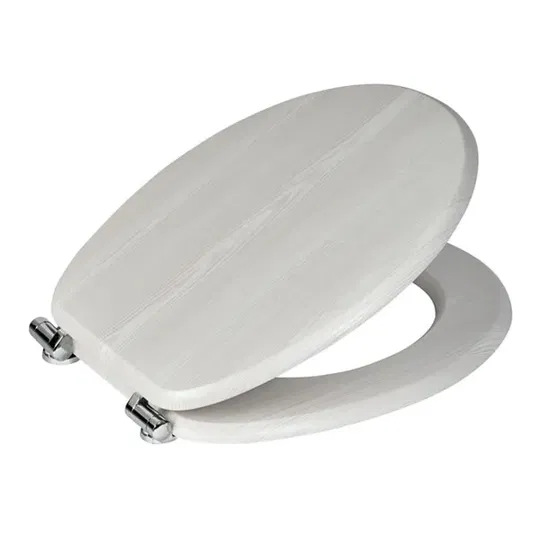 Showerdrape Norfolk Soft-Close White Oak Toilet Seat
