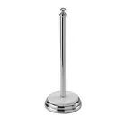 Showerdrape Opera White/Chrome Freestanding Spare Toilet Roll Holder