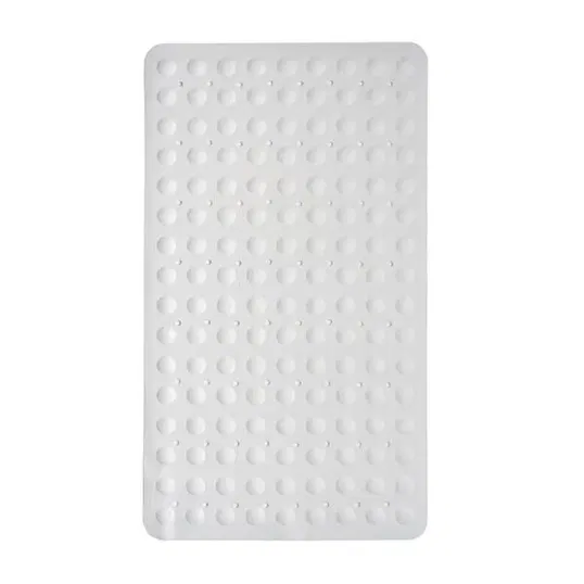 Showerdrape Orbit White Anti-Slip 70 x 40cm Bath Mat