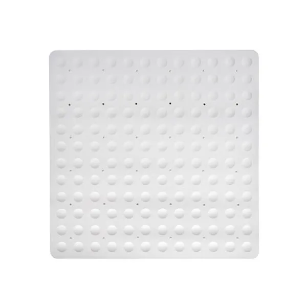 Showerdrape Orbit White Anti-Slip 55 x 55cm Shower Mat