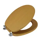 Showerdrape Oxford Beech Toilet Seat