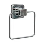 Showerdrape Pushloc Stainless Steel Suction Wall Mounted Towel Ring