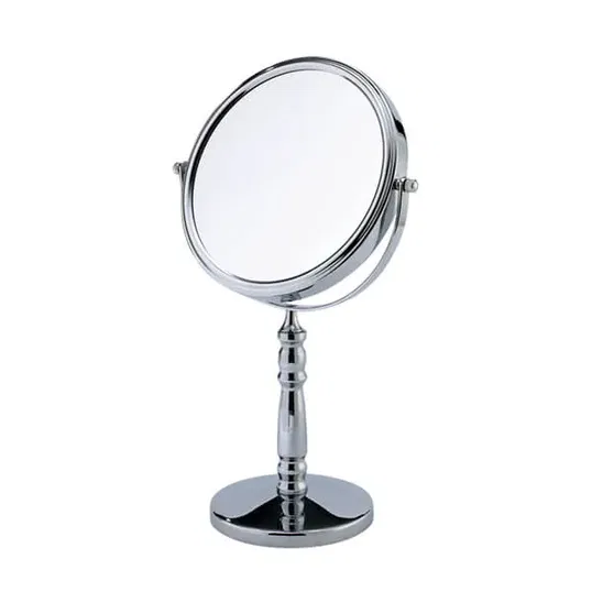 Showerdrape Rho 5x Magnifying Chrome Makeup Vanity Mirror