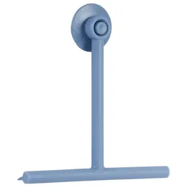 Showerdrape Rocco Blue Shower Squeegee & Holder