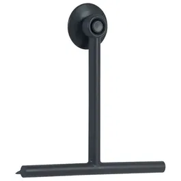 Showerdrape Rocco Charcoal Shower Squeegee & Holder