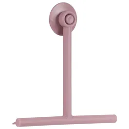 Showerdrape Rocco Light Pink Bathroom Shower Squeegee & Holder