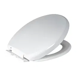 Showerdrape Seville White Wrap Over Plastic Soft-Close Toilet Seat