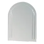 Showerdrape Soho Arched Oval Wall Mounted 60 x 45cm Bathroom Mirror