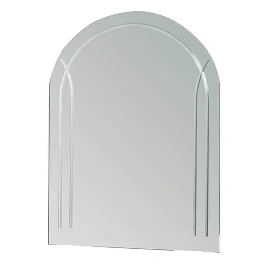 Showerdrape Soho Arched Oval Wall Mounted 60 x 45cm Bathroom Mirror